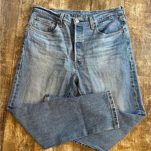 Levi's Premium 501 Skinny Jeans Size 33x28